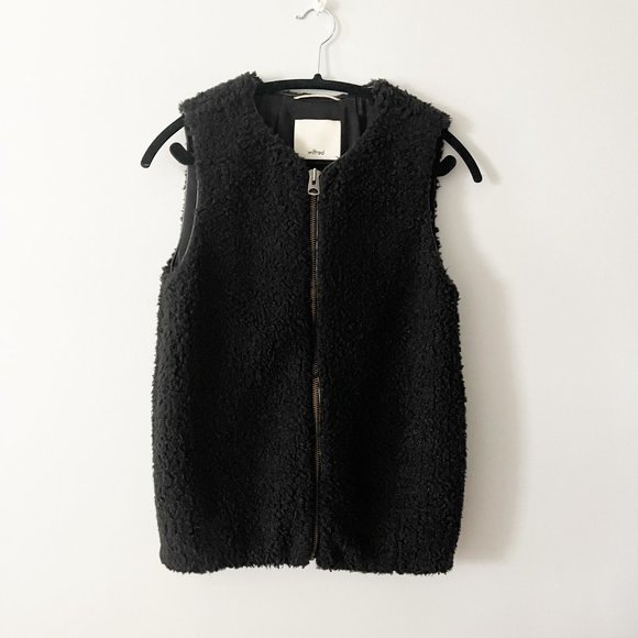 ✨ NWOT Black Chatou Vest | Aritzia - Picture 3 of 9